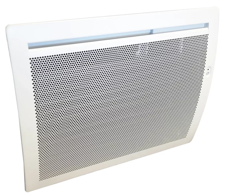 Façade perforée de radiateur électrique